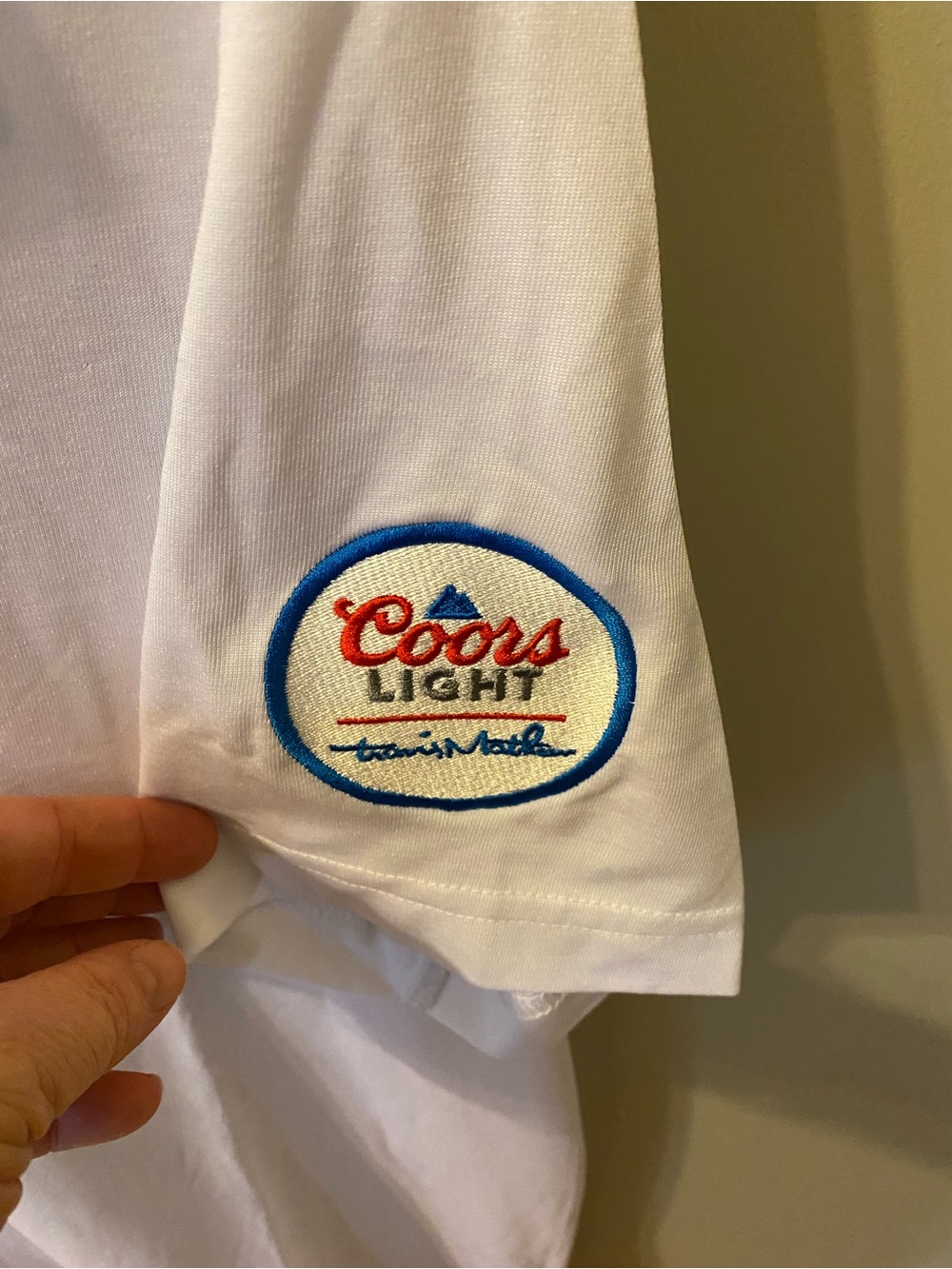 Travis Mathew x Coors Light Golf Shirt Mens - Picture 4 of 5